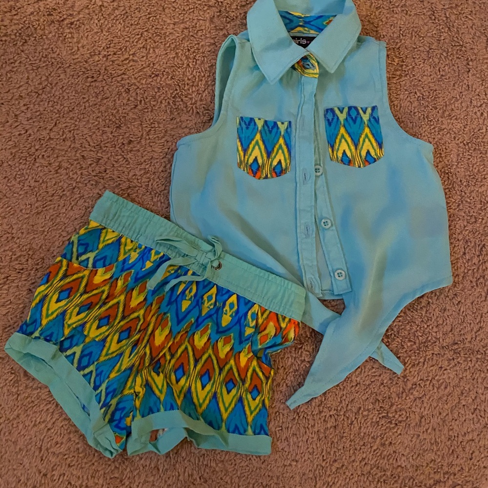 Girls short set